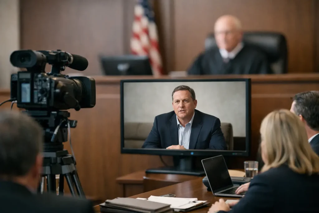 Are Video Depositions Admissible in Court?