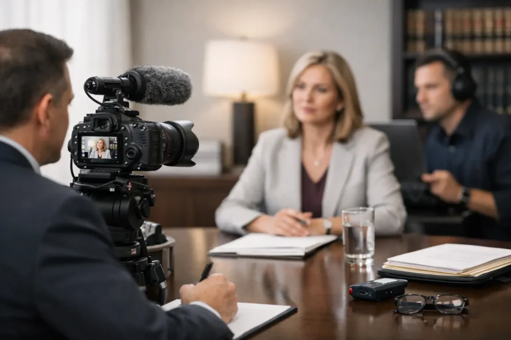 Deposition Videography Workflow That Holds Up