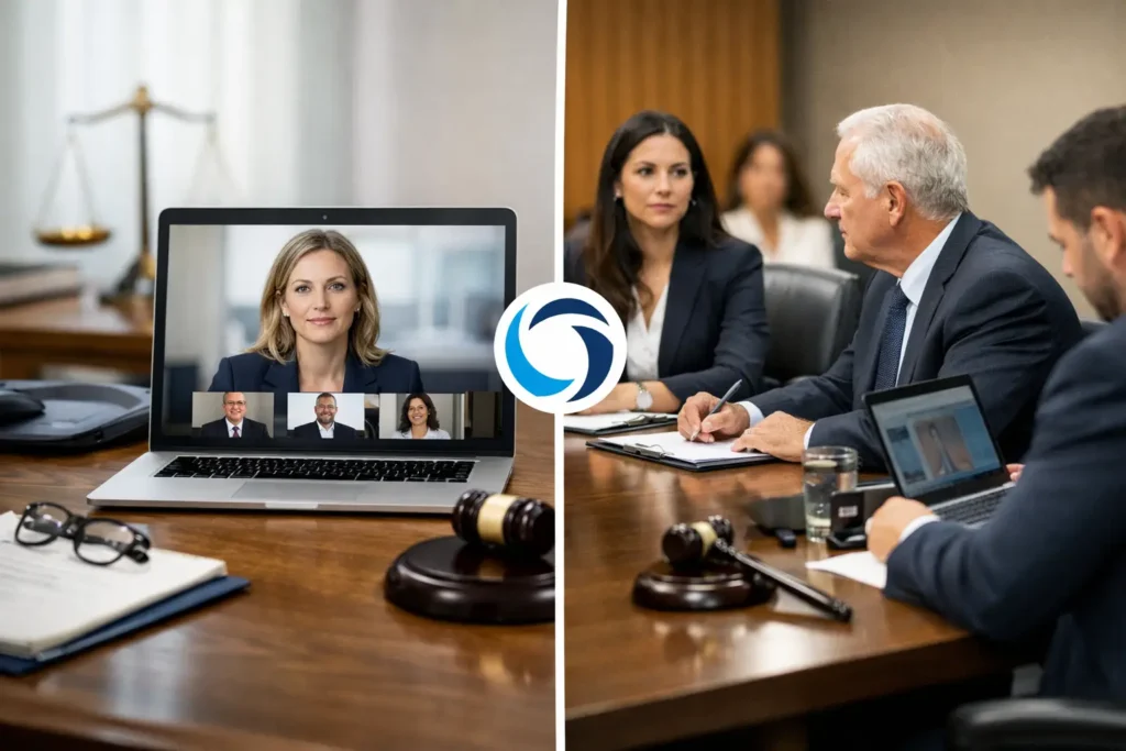 Zoom Deposition vs In Person: Which Fits?