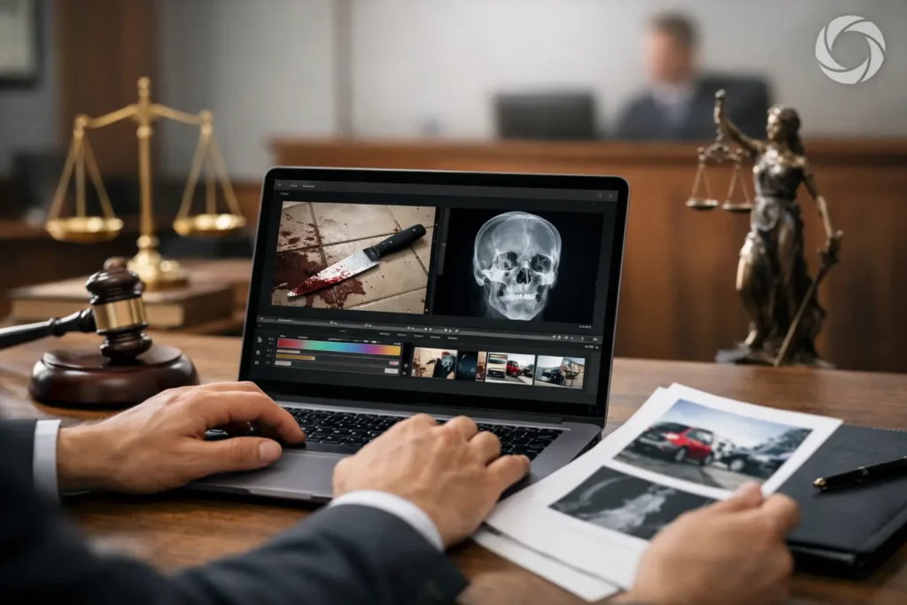 Court Exhibit Editing for Clearer Trial Presentations