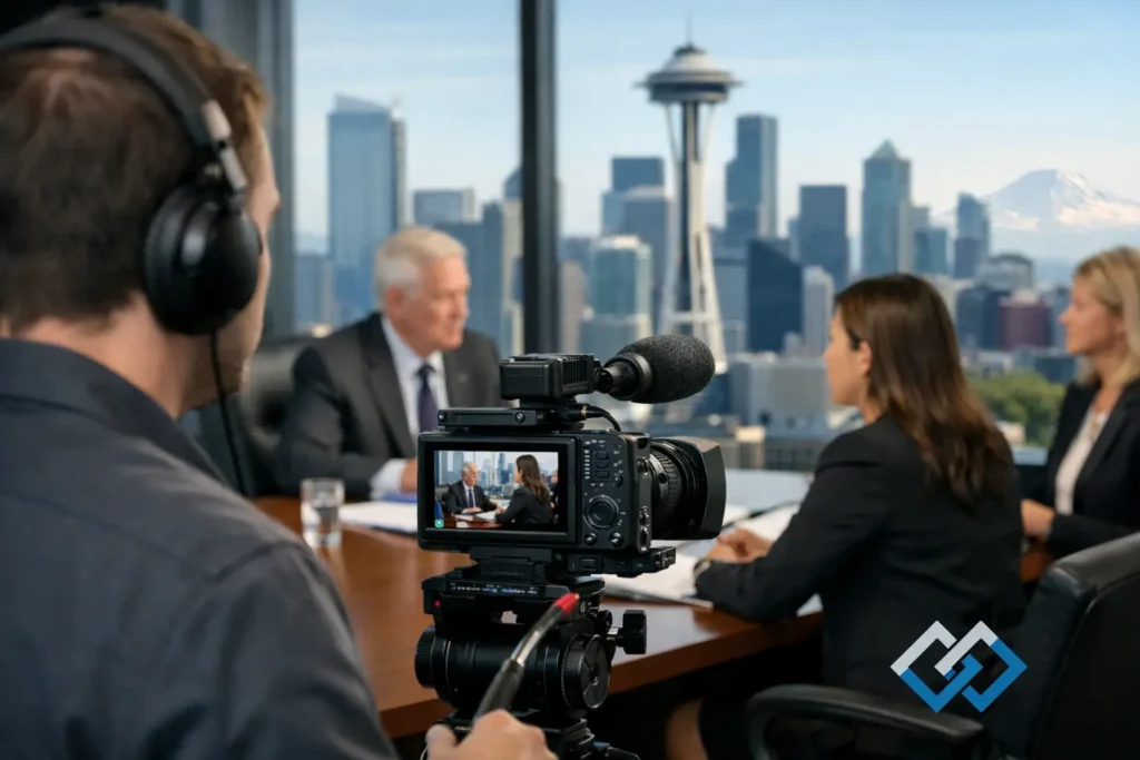 Legal Videographer in Seattle for Trial Prep