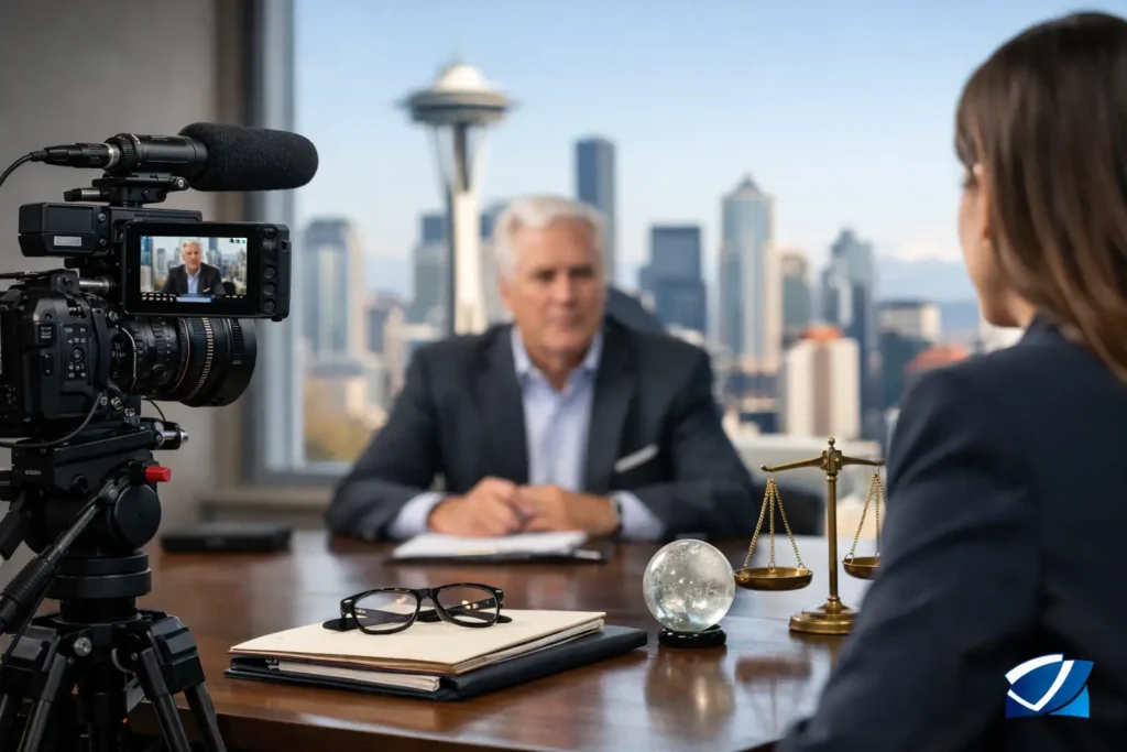 Seattle Deposition Videographer for Legal Teams