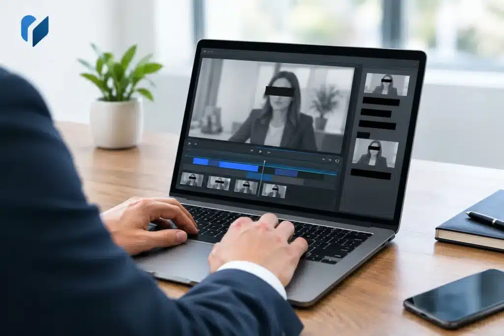 How to Redact Deposition Footage Without Risk